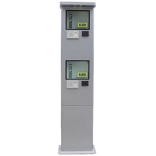 Kiosek pro řidiče dodávek a kamionů při vjezdu do logistických parků