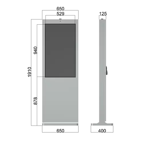 Venkovní informační kiosek Toucan 43
