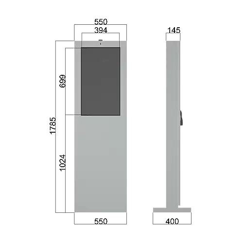 Venkovní informační kiosek Toucan 32