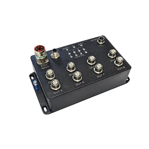 řízení napájení ve vozech, relé boxy