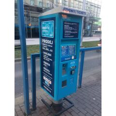 Dodávka jízdenkových automatů pro Dopravní podnik Ostrava